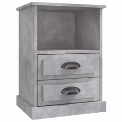 VidaXL 816337, Couleur du béton, Bois, 430 mm, 360 mm, 600 mm, 2 pièce(s)
