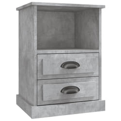 VidaXL 816337 Table de nuit et table de chevet Couleur du béton