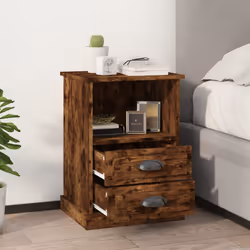 VidaXL 816338 Table de nuit et table de chevet Chêne