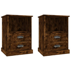 VidaXL 816339 Table de nuit et table de chevet Chêne