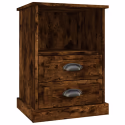 VidaXL 816339 Table de nuit et table de chevet Chêne - Vue supplémentaire 6