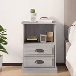 VidaXL 816340 Table de nuit et table de chevet Chêne