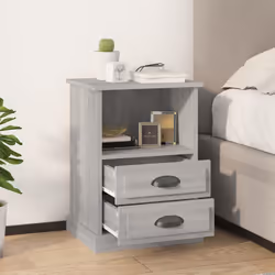 VidaXL 816341 Table de nuit et table de chevet Chêne