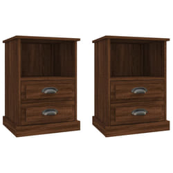 VidaXL 816343 Table de nuit et table de chevet Chêne