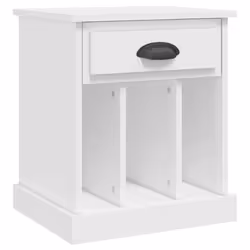 VidaXL 816345, Blanc, Bois, 430 mm, 360 mm, 500 mm, 2 pièce(s)