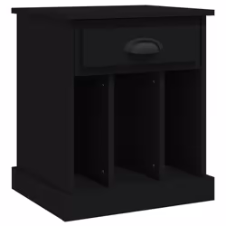 VidaXL 816346, Noir, Bois, 430 mm, 360 mm, 500 mm, 1 pièce(s)