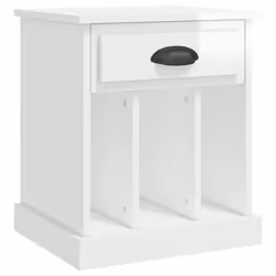 VidaXL 816348, Blanc, Bois, 430 mm, 360 mm, 500 mm, 1 pièce(s)