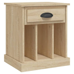 VidaXL 816350 Table de nuit et table de chevet Chêne