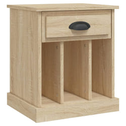 VidaXL 816351 Table de nuit et table de chevet Chêne