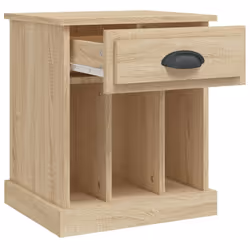 VidaXL 816351 Table de nuit et table de chevet Chêne - Vue supplémentaire 6