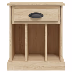 VidaXL 816351 Table de nuit et table de chevet Chêne - Vue supplémentaire 7