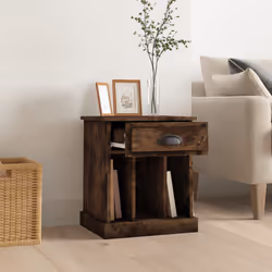 VidaXL 816354 Table de nuit et table de chevet Chêne