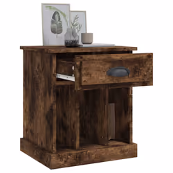 VidaXL 816354 Table de nuit et table de chevet Chêne - Vue supplémentaire 5
