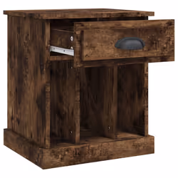 VidaXL 816355 Table de nuit et table de chevet Chêne - Vue supplémentaire 6