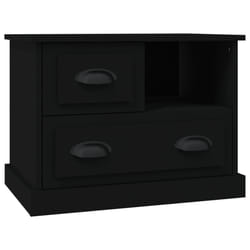 VidaXL 816361 Table de nuit et table de chevet Noir
