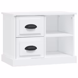 VidaXL 816368, Blanc, Bois, 600 mm, 355 mm, 450 mm, 1 pièce(s)