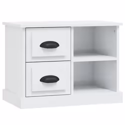 VidaXL 816370, Blanc, Bois, 600 mm, 355 mm, 450 mm, 1 pièce(s)