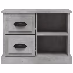 VidaXL 816372 Table de nuit et table de chevet Couleur du béton - Vue supplémentaire 7