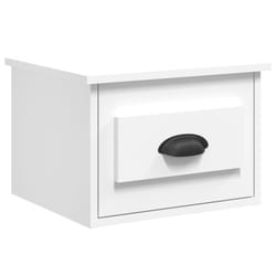 VidaXL 816376 Table de nuit et table de chevet Blanc