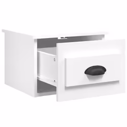 VidaXL 816376 Table de nuit et table de chevet Blanc - Vue supplémentaire 5