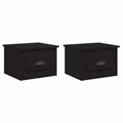 VidaXL 816379, Noir, Bois, 415 mm, 360 mm, 280 mm, 2 pièce(s)