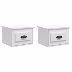 VidaXL 816381, Blanc, Bois, 415 mm, 360 mm, 280 mm, 2 pièce(s)