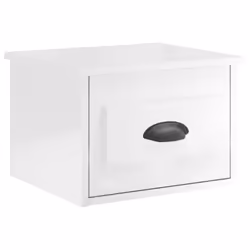 VidaXL 816381 Table de nuit et table de chevet Blanc - Vue supplémentaire 5