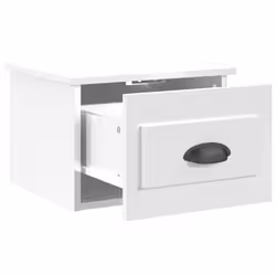 VidaXL 816381 Table de nuit et table de chevet Blanc - Vue supplémentaire 6