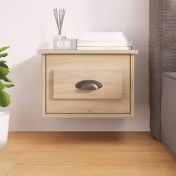 VidaXL 816382 Table de nuit et table de chevet Chêne