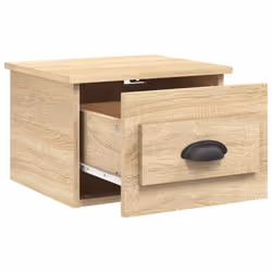 VidaXL 816383 Table de nuit et table de chevet Chêne - Vue supplémentaire 6