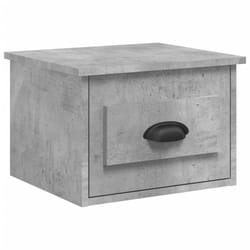 VidaXL 816384 Table de nuit et table de chevet Couleur du béton