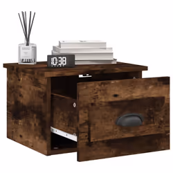 VidaXL 816387 Table de nuit et table de chevet Chêne - Vue supplémentaire 4