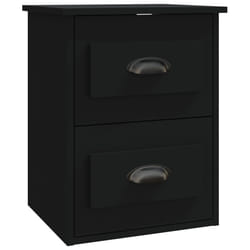 VidaXL 816394 Table de nuit et table de chevet Noir