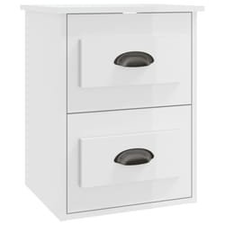 VidaXL 816396 Table de nuit et table de chevet Blanc