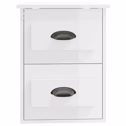 VidaXL 816396 Table de nuit et table de chevet Blanc - Vue supplémentaire 7
