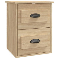 VidaXL 816398 Table de nuit et table de chevet Chêne