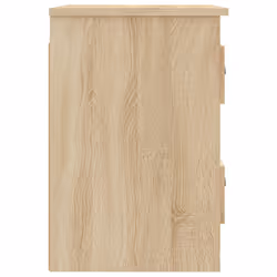 VidaXL 816398 Table de nuit et table de chevet Chêne - Vue supplémentaire 8