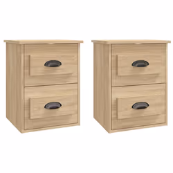 VidaXL 816399, Chêne, Bois, 415 mm, 360 mm, 530 mm, 2 pièce(s)