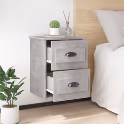 VidaXL 816400 Table de nuit et table de chevet Couleur du béton