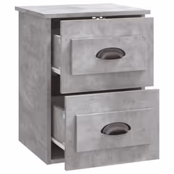 VidaXL 816400 Table de nuit et table de chevet Couleur du béton - Vue supplémentaire 6