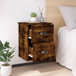 VidaXL 816402 Table de nuit et table de chevet Chêne