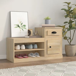 Vidaxl - Armoire à chaussures chêne sonoma 100x42x60cm bois d'ingénierie