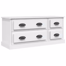 VidaXL 816448, Blanc, Bois, Bois, 1000 mm, 355 mm, 450 mm