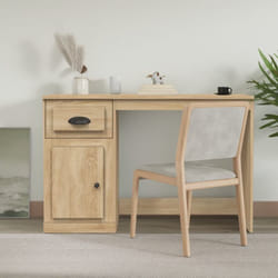 Vidaxl - Bureau avec tiroir chêne sonoma 115x50x75 cm bois d'ingénierie