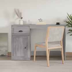 Apportez un air de charme élégant à votre espace de travail ou d'étude avec ce bureau élégant et moderne ! Matériau durable : ...