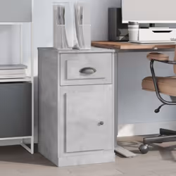 Cette armoire latérale est conçue pour être un complément pratique et décoratif à votre espace de vie ! Matériau durable : le ...