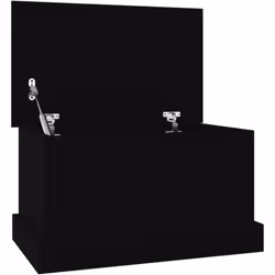 Cette boîte de rangement est une solution de rangement idéale et un excellent supplément décoratif à votre espace de vie. Mat ...