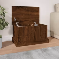 Cette boîte de rangement est une solution de rangement idéale et un excellent supplément décoratif à votre espace de vie. Mat ...