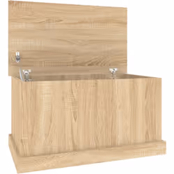 Cette boîte de rangement est une solution de rangement idéale et un excellent supplément décoratif à votre espace de vie. Mat ...