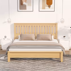 VidaXL 819837 Table de nuit et table de chevet Blanc